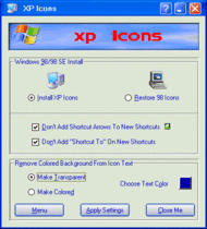 XP Icons screenshot